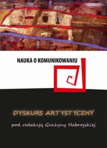 Okładka: Dyskurs artystyczny