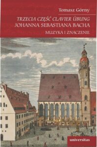 Okładka: Trzecia część Clavier Übung Johanna Sebastiana Bacha