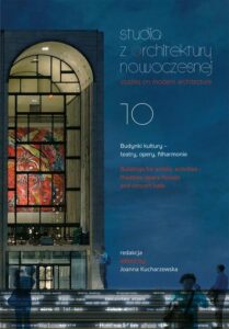 Okładka: Studia z Architektury Nowoczesnej, tom 10