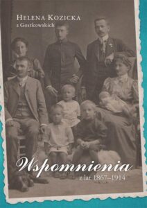 Okładka: Wspomnienia z lat 1867-1914