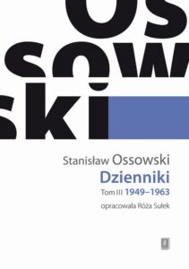 Okładka: Dzienniki Tom III 1949-1963