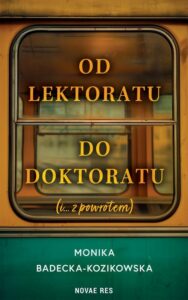 Okładka: Od lektoratu do doktoratu (i ....z powrotem)