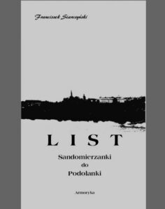 Okładka: List Sandomierzanki do Podolanki