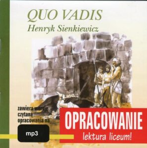 Okładka: Henryk Sienkiewicz Quo Vadis - opracowanie