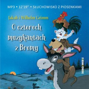 Okładka: O czterech muzykantach z Bremy