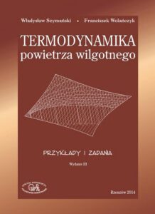 Okładka: Termodynamika powietrza wilgotnego. Przykłady i zadania