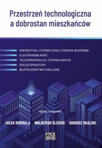 Okładka: Przestrzeń technologiczna a dobrostan mieszkańców