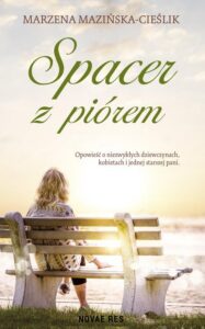 Okładka: Spacer z piórem