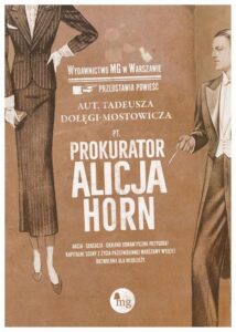 Okładka: Prokurator Alicja Horn