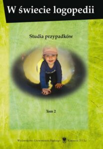 Okładka: W świecie logopedii. T. 2: Studia przypadków