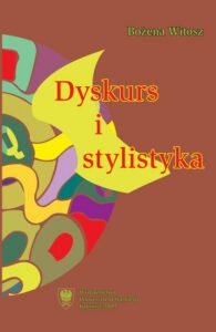 Okładka: Dyskurs i stylistyka