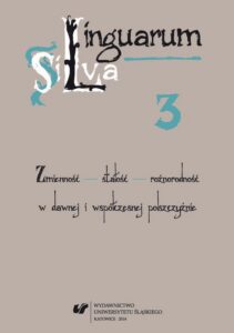 Okładka: Linguarum Silva. T. 3: Zmienność - stałość - różnorodność w dawnej i współczesnej polszczyźnie