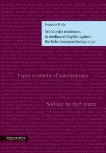 Okładka: Word order tendencies in mediaeval English against the Indo-European background