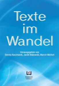 Okładka: Texte im Wandel