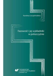 Okładka: Fazowość i jej wykładniki w polszczyźnie