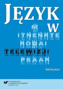 Okładka: Język w telewizji. Antologia