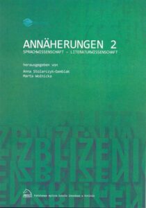 Okładka: Annäherungen 2 Sprachwissenschaft - Literaturwissenschaft