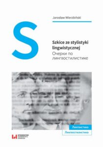 Okładka: Szkice ze stylistyki lingwistycznej. Очерки по лингвостилистике