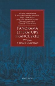 Okładka: Panorama literatury francuskiej