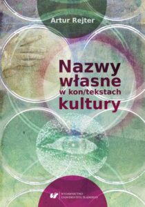 Okładka: Nazwy własne w kon/tekstach kultury