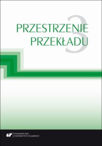 Okładka: Przestrzenie przekładu T. 3