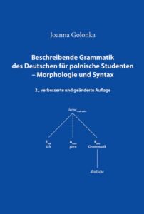 Okładka: Beschreibende Grammatik des Deutschen für polnische Studenten – Morphologie und Syntax