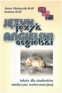 Okładka: Język angielski teksty dla studentów medycyny weterynaryjnej