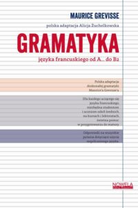 Okładka: Gramatyka języka francuskiego od A... do B2