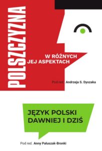 Okładka: Język polski dawniej i dziś