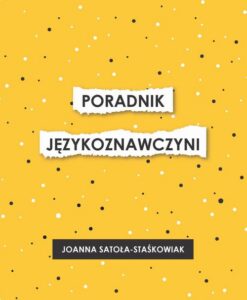 Okładka: Poradnik językoznawczyni