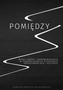 Okładka: Pomiędzy. Wokół jakości transwersalnych w ponowoczesnych dyskursach, społecznościach i kulturze