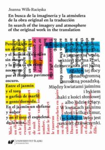 Okładka: En busca de la imaginería y la atmósfera de la obra original en la traducción
