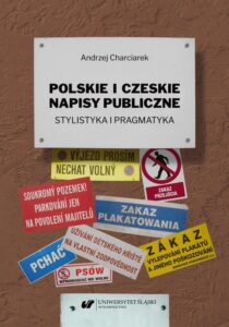 Okładka: Polskie i czeskie napisy publiczne. Stylistyka i pragmatyka