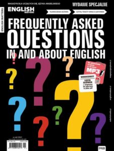 Okładka: English Matters Frequently Asked Questions in and about English. Wydanie specjalne