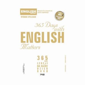 Okładka: English Matters 365 Days with English Matters (kalendarz). Wydanie specjalne