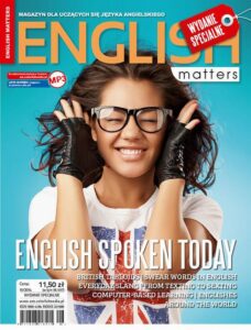 Okładka: English Matters - English Spoken Today. Wydanie specjalne