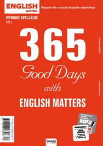 Okładka: English Matters - 365 Good Days with English Matters. Wydanie specjalne
