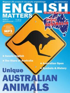 Okładka: English Matters - Australia. Wydanie specjalne