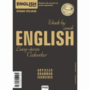 Okładka: English Matters - Long-term Calendar (kalendarz). Wydanie specjalne