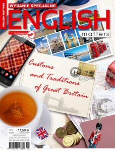 Okładka: English Matters - Customs and Traditions. Wydanie specjalne