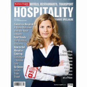 Okładka: Business English Magazine - Hospitality. Wydanie specjalne