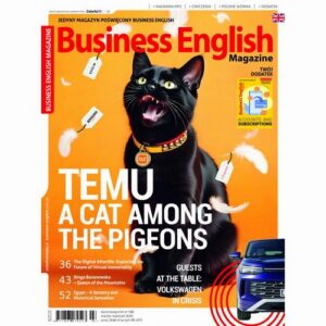 Okładka: Business English Magazine 106. Wydanie marzec/kwiecień 2025