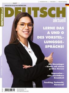 Okładka: Deutsch Aktuell 122. Wydanie styczeń/luty 2024