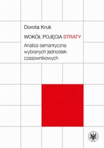 Okładka: Wokół pojęcia straty. Analiza semantyczna wybranych jednostek czasownikowych
