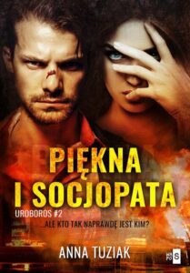Okładka: Piękna i socjopata. Uroboros Tom 2