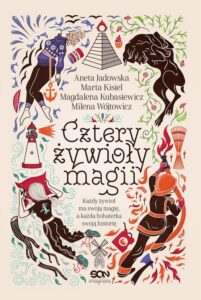 Okładka: Cztery żywioły magii