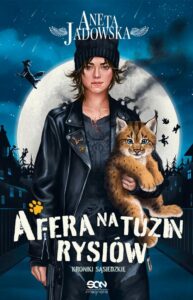 Okładka: Afera na tuzin rysiów
