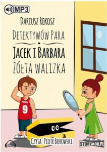 Okładka: Detektywów para - Jacek i Barbara. Żółta walizka