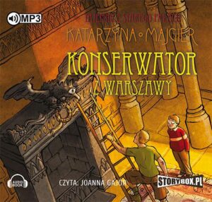 Okładka: Tajemnice starego pałacu Konserwator z Warszawy Tom 3