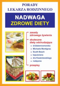 Okładka: Nadwaga. Zdrowe diety. Porady lekarza rodzinnego